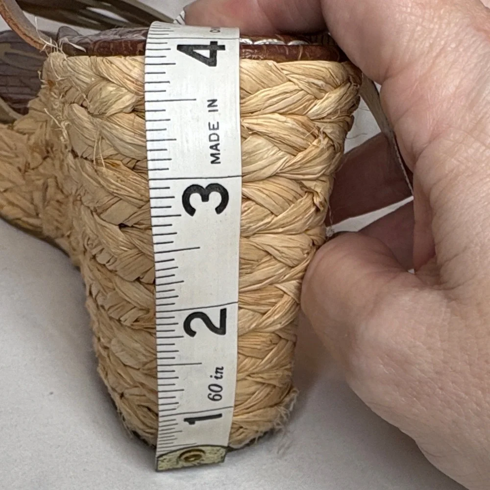 Sam Edelman Darlene Platform Wedge Sandals Size 8.5 - Picture 12 of 14